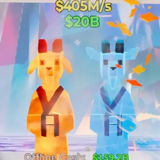 Fortnite Steal the Brainrot Cabritos Brotheritos Ice And Fire 405M/s