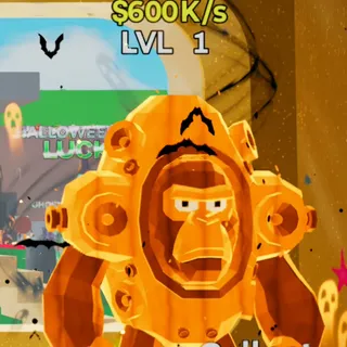 Fortnite Steal the Brainrot Gorillari Altoparlanti Halloween 600K/s Lvl 1