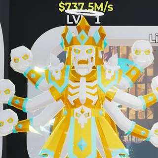 Fortnite Steal the Brainrot Necromano Heaven 737.5M/s Lvl 1