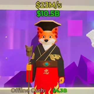 Fortnite Steal the Brainrot Bau Wang Wolf Monarca 23M/s