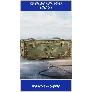 world of tanks 27x general war chest