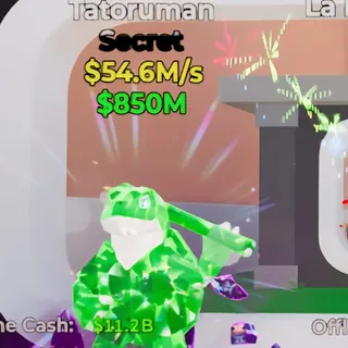 Fortnite Steal the Brainrot Tatoruman Crystal 54.6M/s