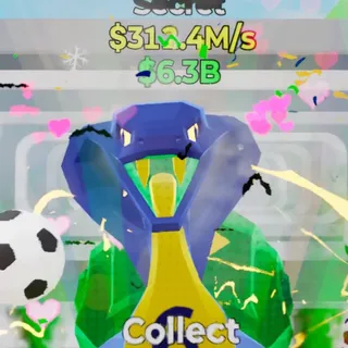 Fortnite Steal the Brainrot Cobracadabra Football 4 Traits 312.4M/s
