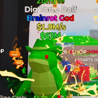 Fortnite Steal the Brainrot Dig Torto Dolf Zombie 2 Traits 1.9M/s