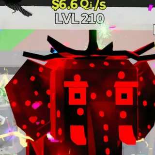 Fortnite Steal the Brainrot Strawberry Elephant Darkness 4 Traits 6.6Qi/s Lvl 210