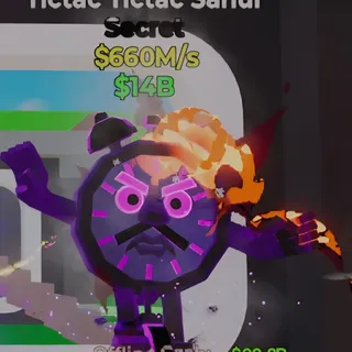 Fortnite Steal the Brainrot Tictac Tictac Sahur Void 2 Traits 660M/s