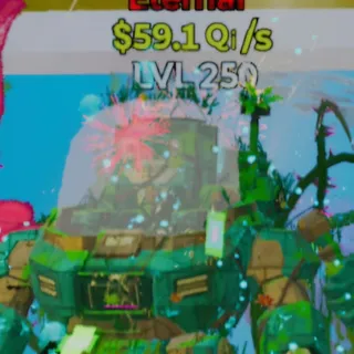 Fortnite Steal the Brainrot Fishini Mechinini Jungle 59.1Qi/s Lvl 250 4 Traits