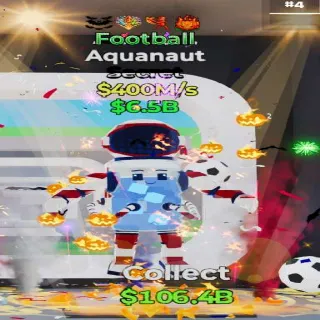 Fortnite Steal the Brainrot Aquanaut Football 4 Traits 400M/s