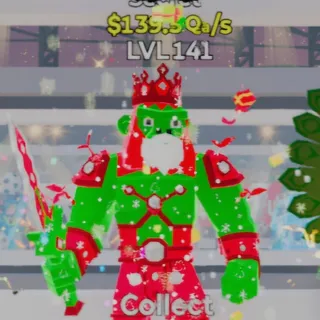 Fortnite Steal the Brainrot Chimpanzini Kingini Christmas 139.5Qa/s Lvl 141