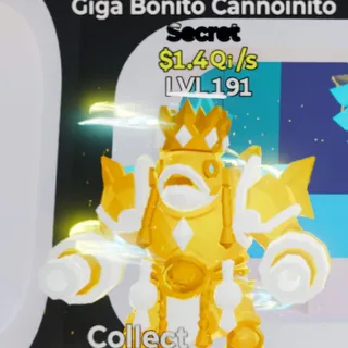 Fortnite Steal the Brainrot Giga Bonito Cannoinito Heaven 1.4Qi/s Lvl 191