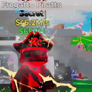 Fortnite Steal the Brainrot Frogatto Piratto Darkness 3 Traits 46.2M/s