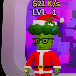 Fortnite Steal the Brainrot Santoniooo Default 21K/s Lvl 1 1 Trait