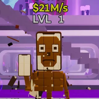 Fortnite Steal the Brainrot Pot Hotspot Chocolate 21M/s Lvl 1 1 Trait