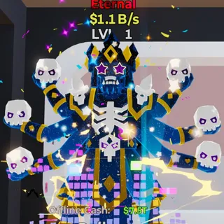Fortnite Steal the Brainrot Necromano Rave 1.1B/s Lvl 1 3 Traits