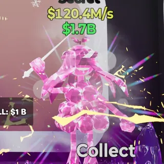 Fortnite Steal the Brainrot Roobinha Acerolinha Crystal 120.4M/s