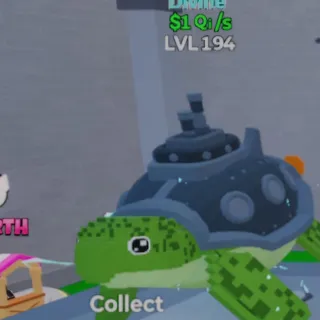 Fortnite Go Up for Brainrots Turtellini Submarino Default 1Qi/s Lvl 194 1 Trait
