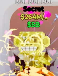 Fortnite Steal the Brainrot Dul Dul Dul Crystal 264M/s