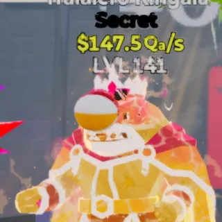 Fortnite Steal the Brainrot Tralalero Kingala Summer 147.5Qa/s Lvl 141