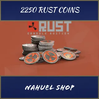 2250 rust coins