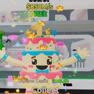 Fortnite Steal the Brainrot Cakino Birthino 5 Traits 850M/s