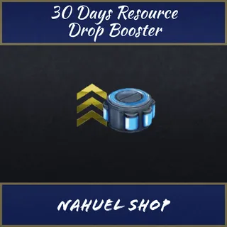 30 days resource drop booster