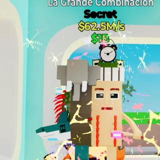 Fortnite Steal the Brainrot La Grande Combinacion 62.5M/s