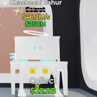 Fortnite Steal the Brainrot Chachechi Sahur 46.2M/s