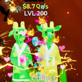 Fortnite Steal the Brainrot Cabritos Brotheritos Toxic 8.7Qi/s Lvl 200 6 Traits