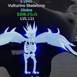 Fortnite Go Up for Brainrots Vulturino Skeletono Cyber 208.2Qa/s Lvl 121
