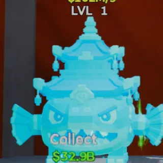 Fortnite Steal the Brainrot Tempelino Fishinio Diamond 102M/s Lvl 1