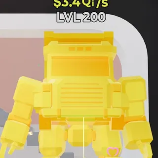 Fortnite Steal the Brainrot Garbagzilla Gold 3.4Qi/s Lvl 200 1 Trait
