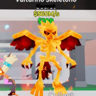 Fortnite Steal the Brainrot Vulturino Skeletono Ice And Fire 1 Trait 560M/s