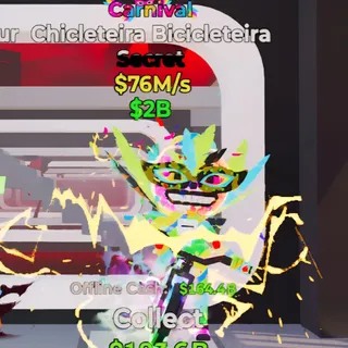 Fortnite Steal the Brainrot Chicleteira Bicicleteira 76M/s