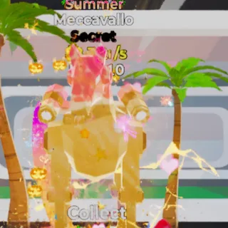 Fortnite Steal the Brainrot Meccavallo Summer 8.3Qi/s Lvl 210 4 Traits