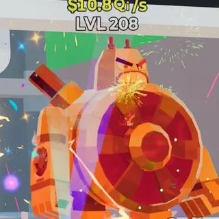 Fortnite Steal the Brainrot Turbino Supremo Rainbow 10.8Qi/s Lvl 208 2 Traits