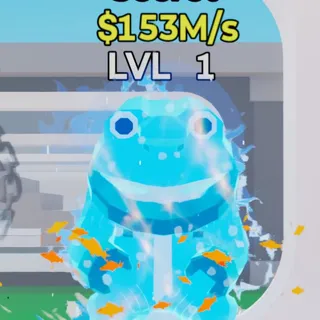 Fortnite Steal the Brainrot Lirili Ralilu Aqua 153M/s Lvl 1
