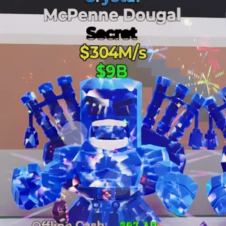 Fortnite Steal the Brainrot Mcpenne Dougal Crystal 1 Trait 304M/s