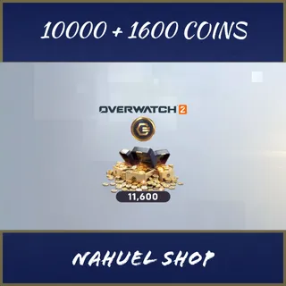 11600 coins overwatch 2