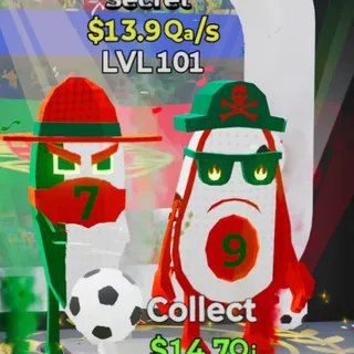 Fortnite Steal the Brainrot Chilyeie Y Avocadoa Football 13.9Qa/s Lvl 101 3 Traits