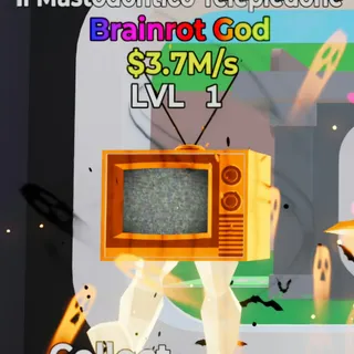 Fortnite Steal the Brainrot Il Mastodontico Telepiedone Halloween 3.7M/s Lvl 1