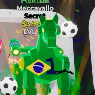Fortnite Go Up for Brainrots Meccavallo Football 3.9Qa/s Lvl 81 2 Traits