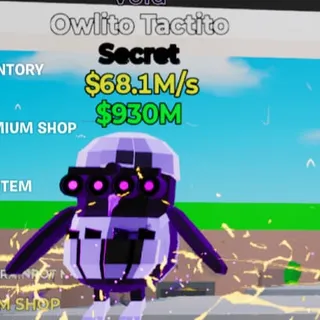 Fortnite Steal the Brainrot Owlito Tactito Void 68.1M/s