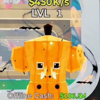 Fortnite Steal the Brainrot Elefante Cafettino Halloween 450K/s Lvl 1