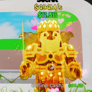 Fortnite Steal the Brainrot Penguini Armorini Kingini Magical 2 Traits 494M/s