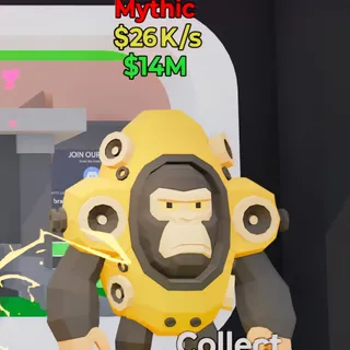 Fortnite Steal the Brainrot Gorillari Altoparlanti 26K/s