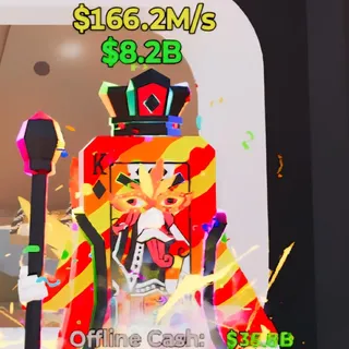 Fortnite Steal the Brainrot Re Delle Carte Carnival 1 Trait 166.2M/s