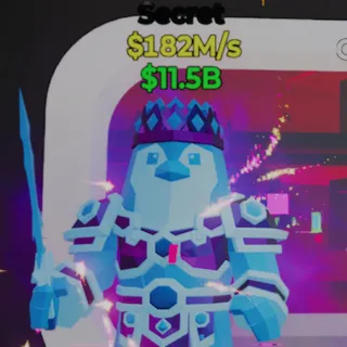 Fortnite Steal the Brainrot Penguini Armorini Kingini Galaxy 1 Trait 182M/s