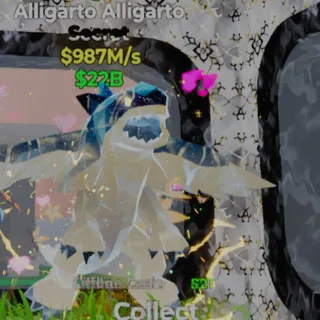 Fortnite Steal the Brainrot Alligarto Alligarto Magical 3 Traits 987M/s
