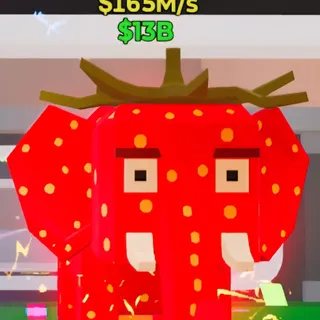 Fortnite Steal the Brainrot Strawberry Elephant Default 2 Traits 165M/s
