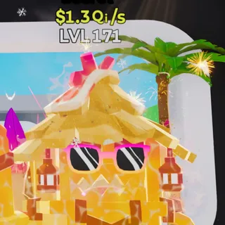 Fortnite Steal the Brainrot Capanna Distruttore Summer 1.3Qi/s Lvl 171 2 Traits